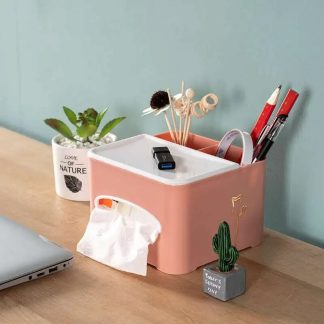 Simple and Stylish Tissue Box Organizer